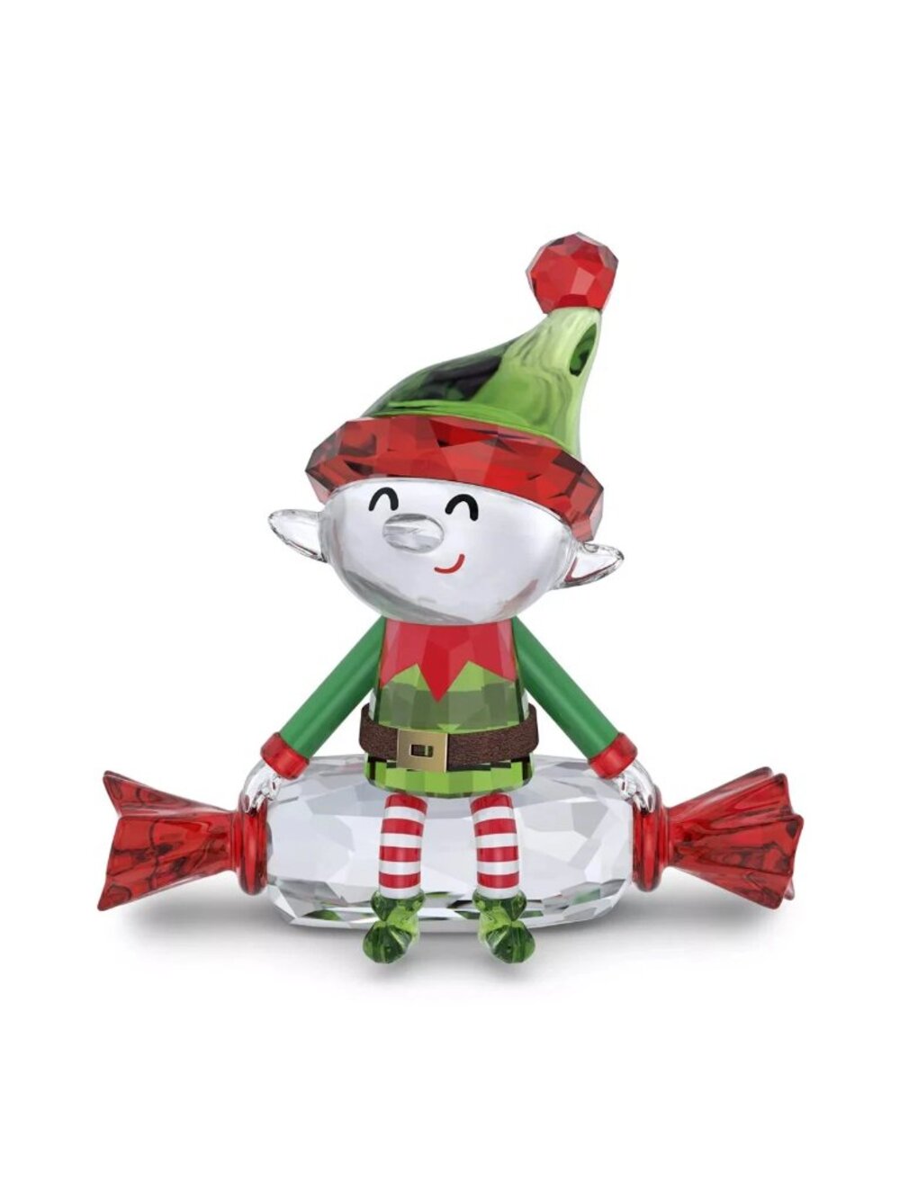 Swarovski Holiday Cheers Dulcis Elf Crystal Figurine 5655435 Christmas Elf